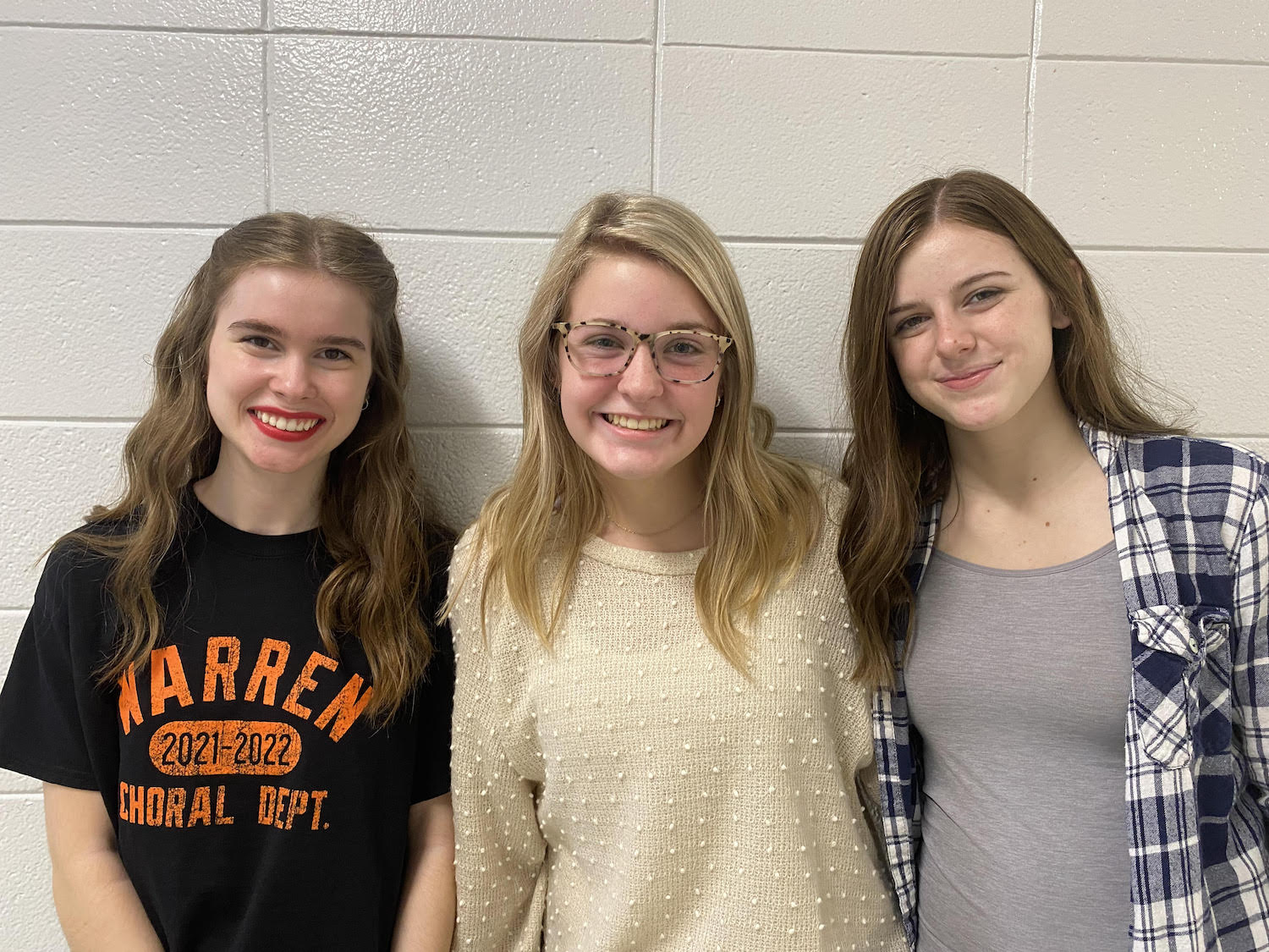 Warren’s Garner, Cooper, and Files named to All-Region Choir