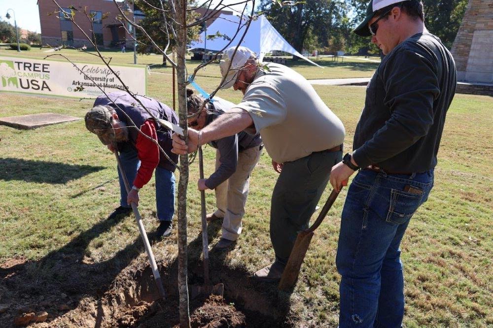 UAM celebrates fall Arbor Day