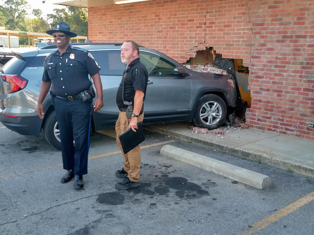 Car crashes into Walgreens Tuesday afternoon