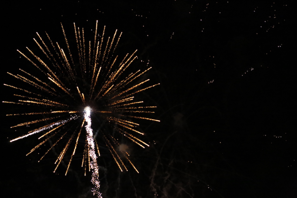A man standing next to some ropes and a horse.