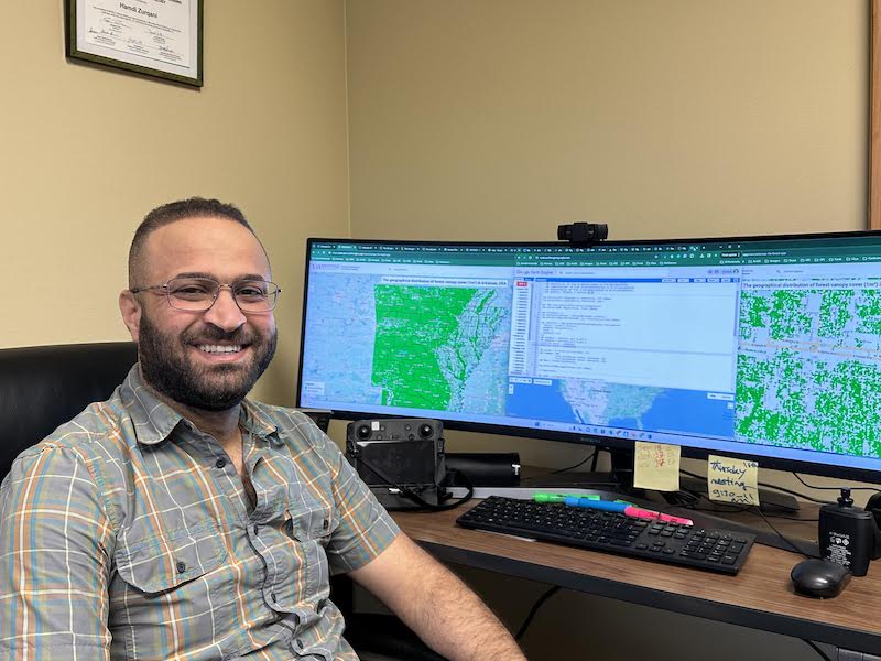 Machine Learning and Google Earth Engine Used to Map Arkansas Forest Canopy