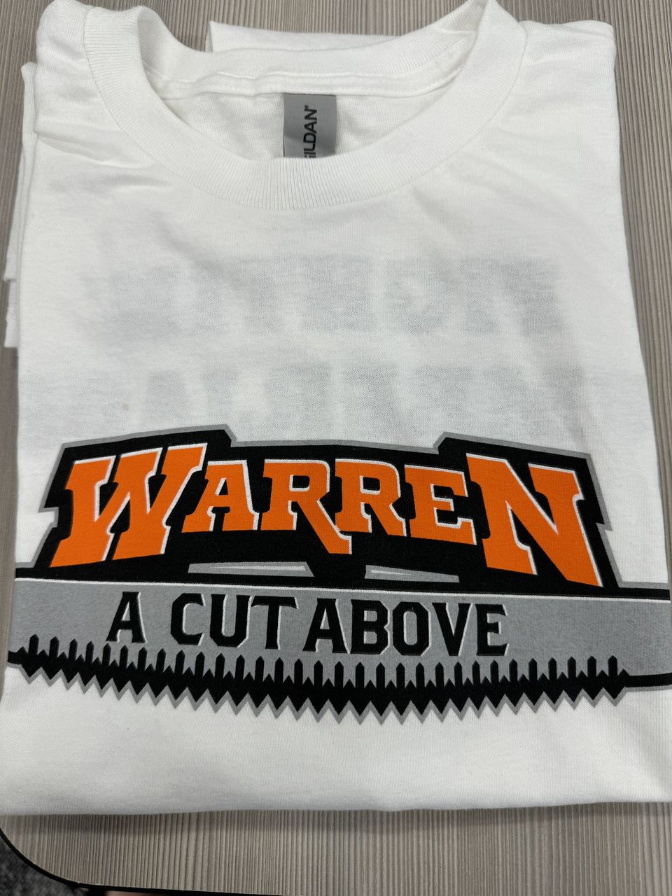 Warren High School Offers “A Cut Above” T-Shirts for Sale at $10