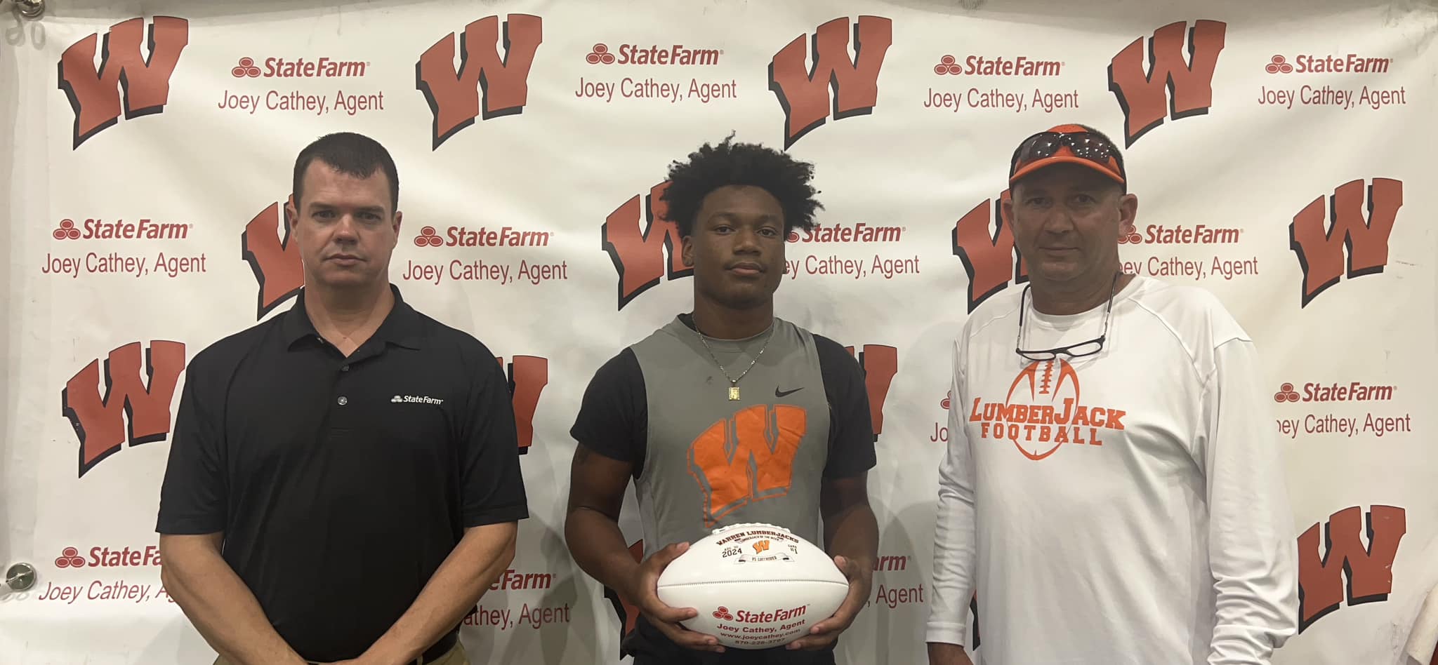 Cam Burks named State Farm Lumberjack of the Week