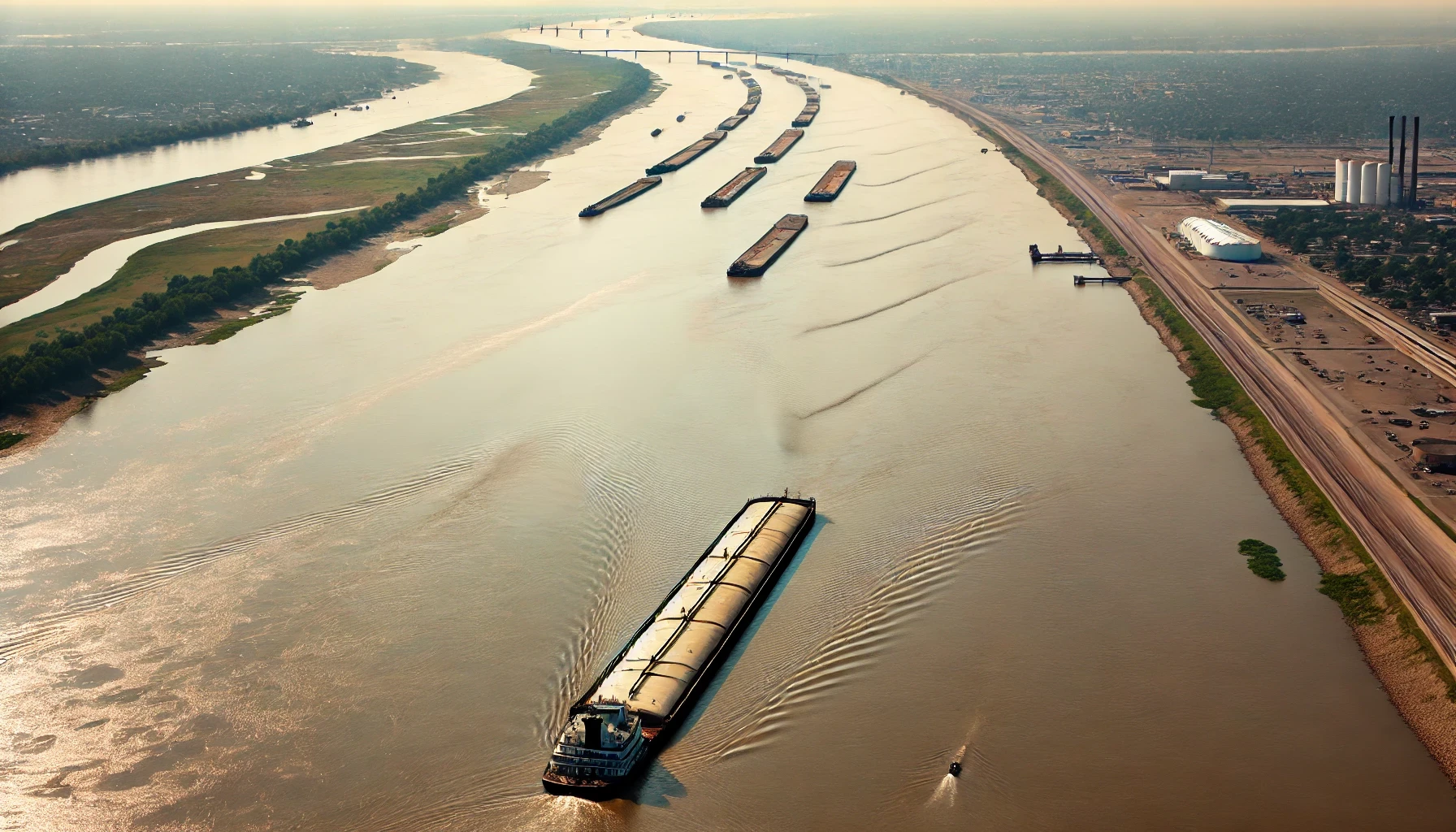 Mississippi River continues to trend lower; draft restrictions in place for shipping