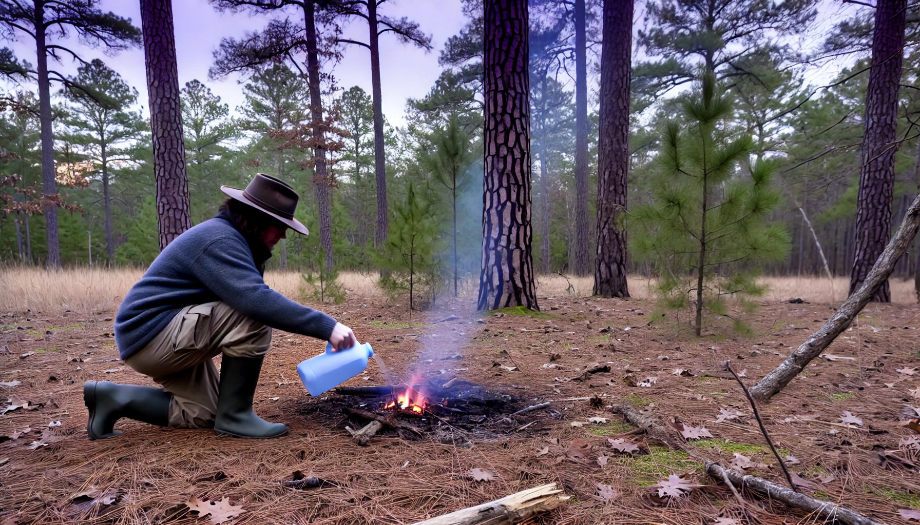 With wildfire danger up, hunters, campers should forego outdoor burning