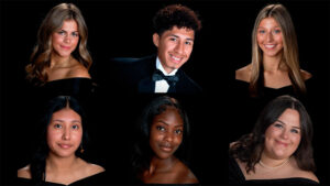 A group of people that are posing for a picture.