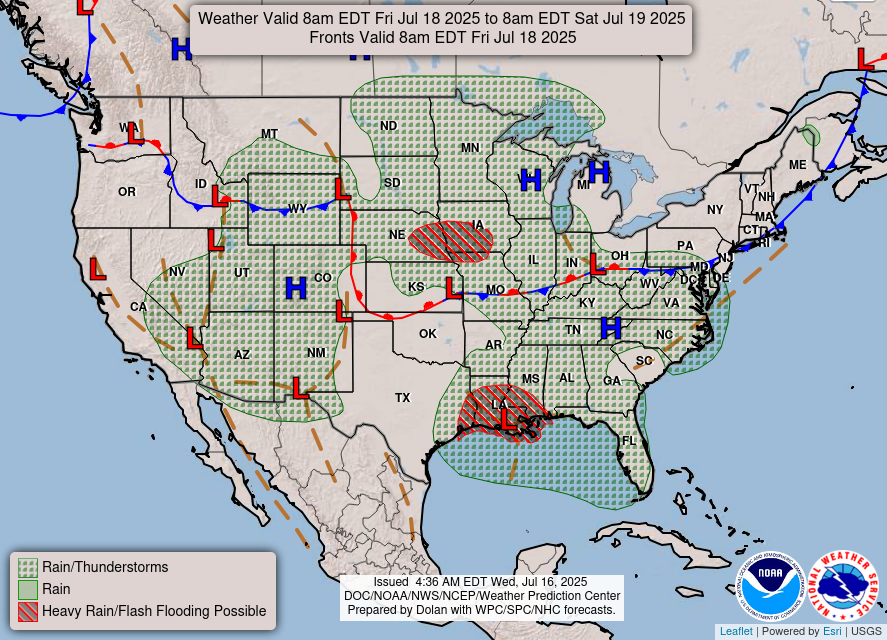 NWS Keeping an Eye on Tropical System Along the Coast; Could Impact South Arkansas
