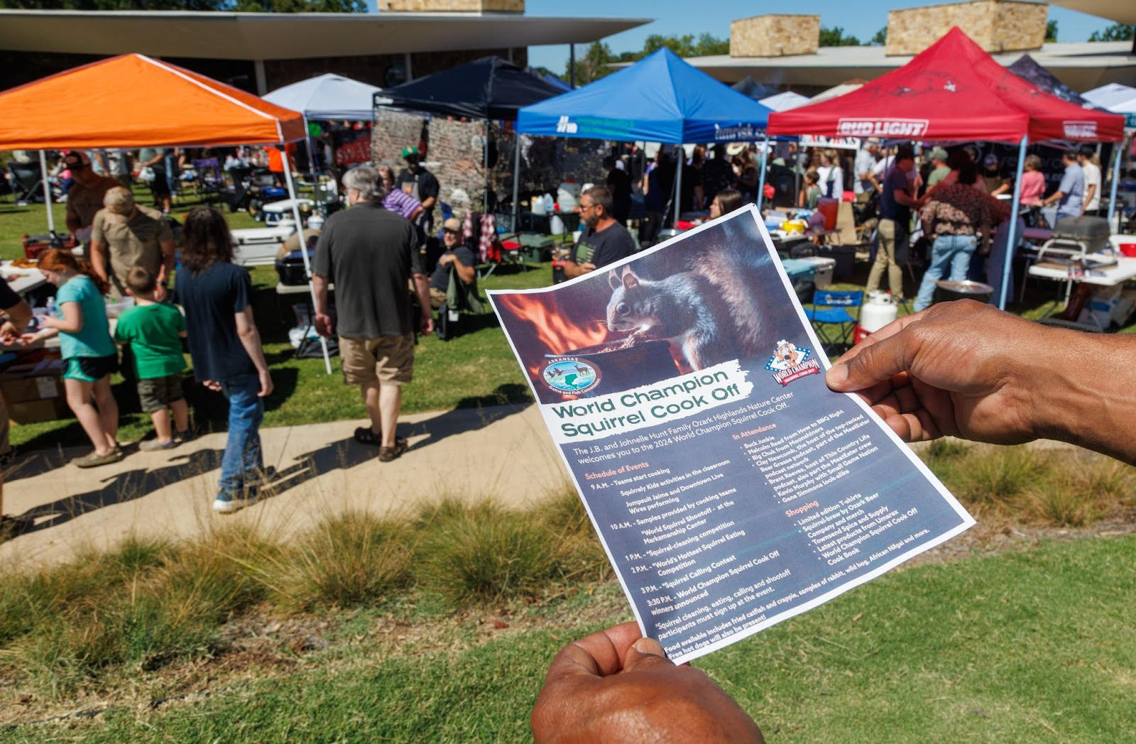 Test your campfire cooking skills at the 2025 World Champion Squirrel Cook Off Sept. 13