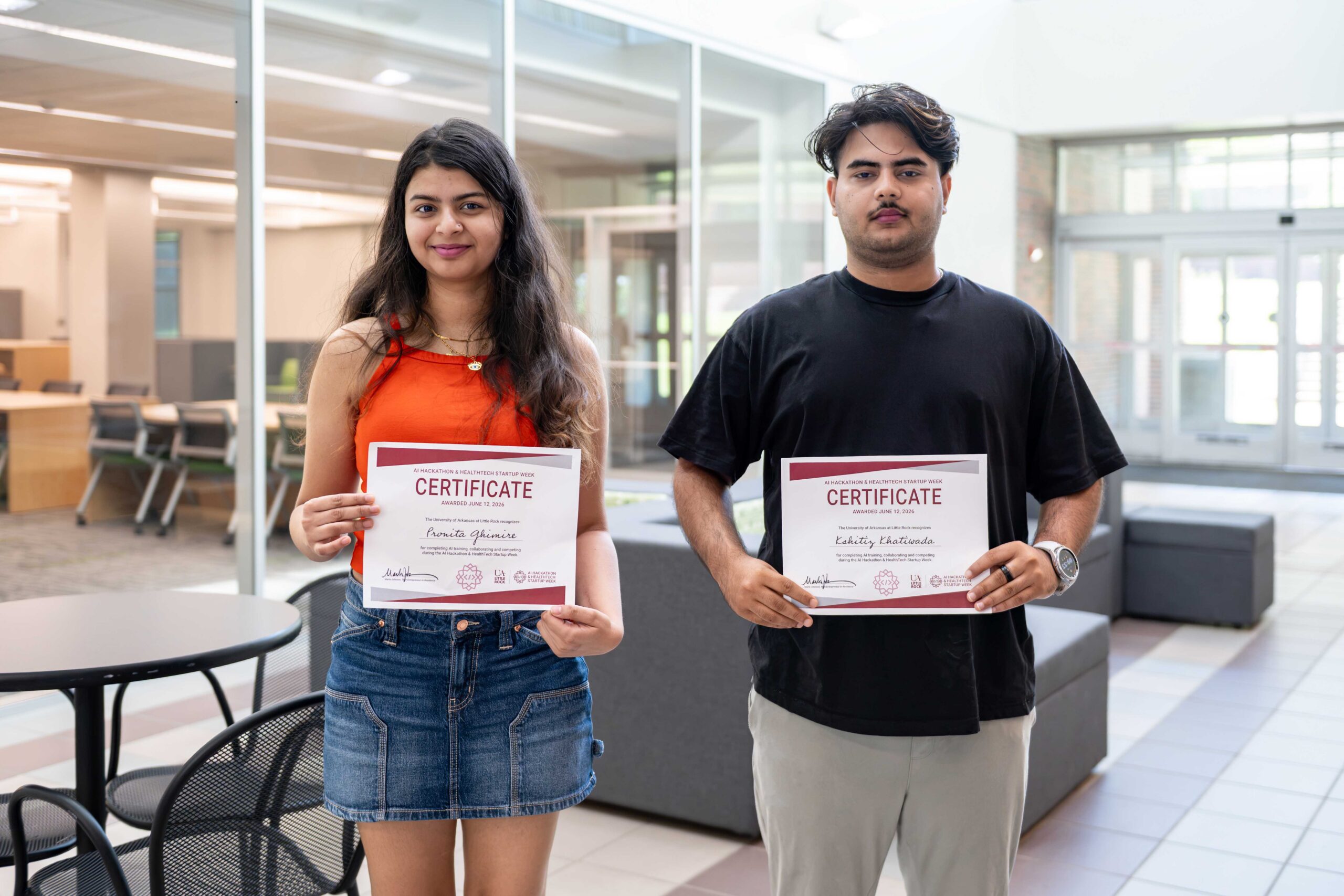 UAM Students Win Third Place at Hackathon