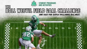 UAM Athletics and Student Engagement Partner for Field Goal Challenge