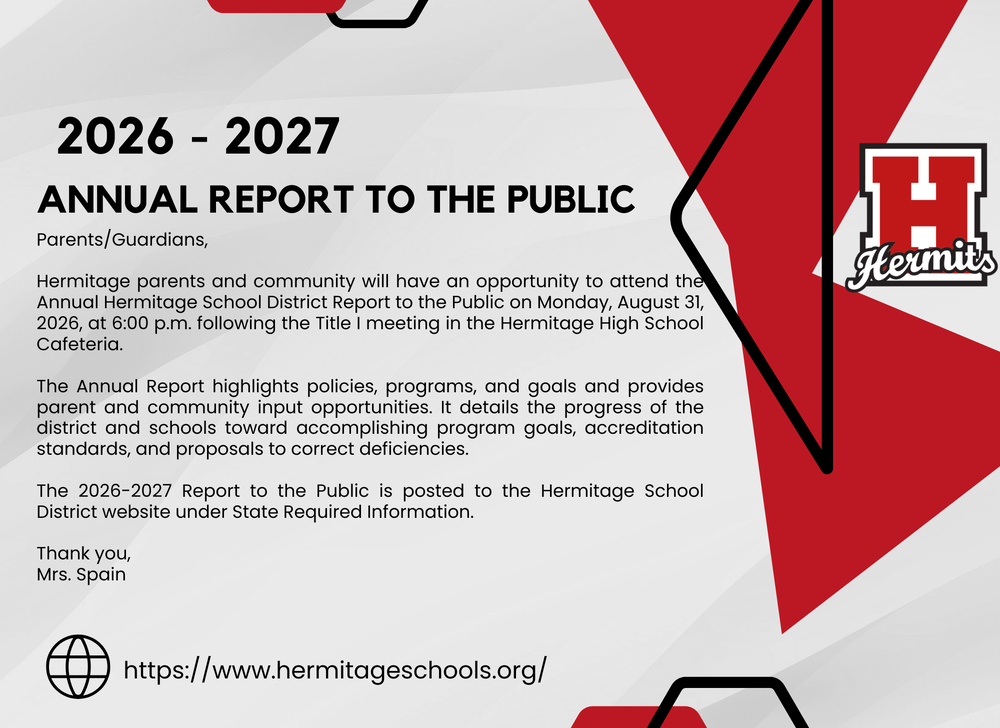 2026 2027 Annual Report to the Public