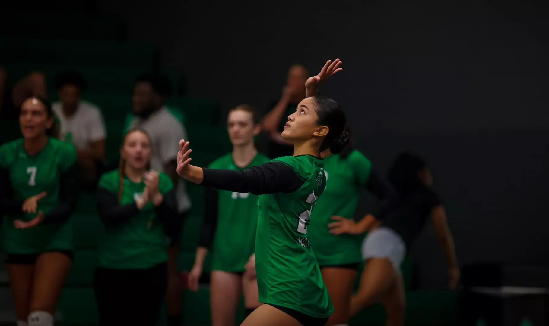 Volleyball Splits Saturday Doubleheader to Close Tournament Run