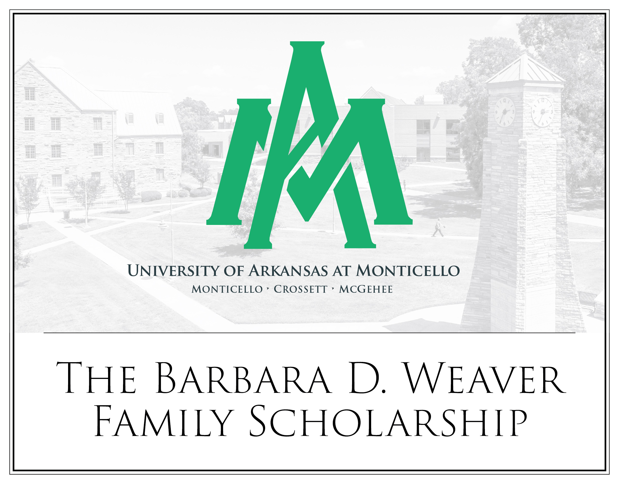 New UAM Endowment Honors Alumna Barbara D. Weaver’s Legacy of Service
