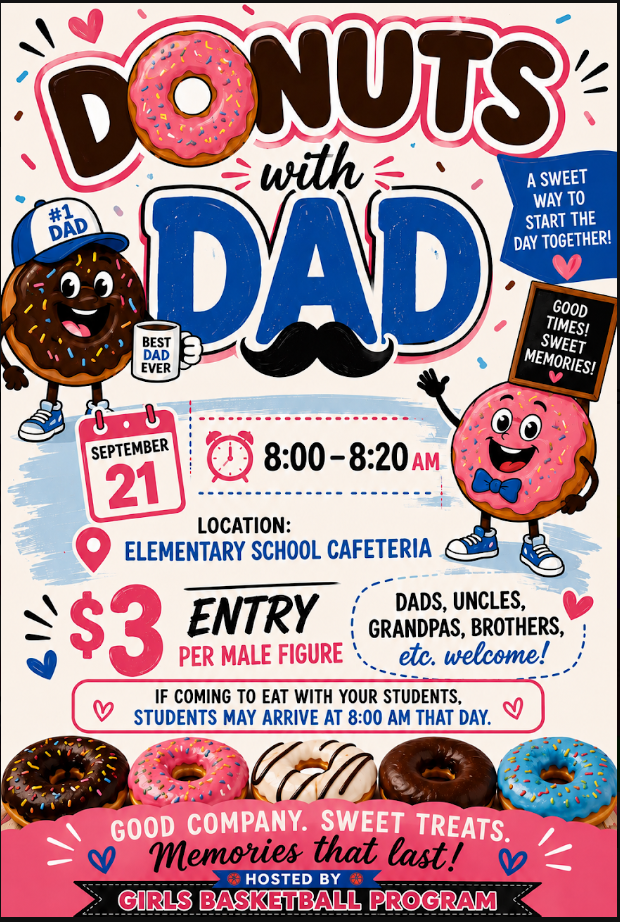 Donuts with Dad 2026-2027