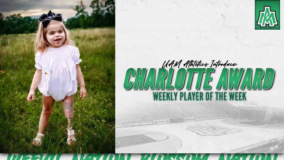 UAM Athletics Introduces the Charlotte Award